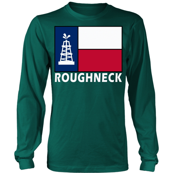 Texas Flag Oil Rig