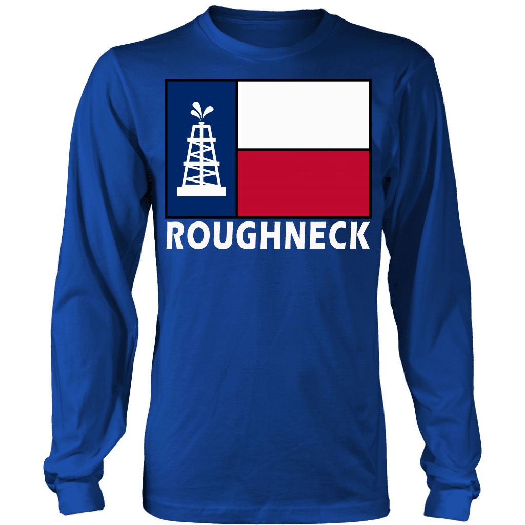 Texas Flag Oil Rig
