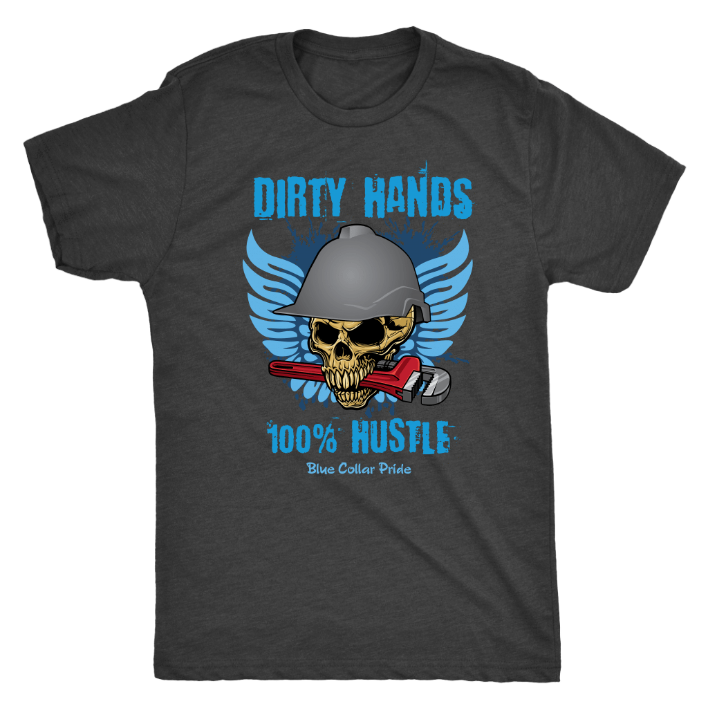 Dirty Hands Skull Wings