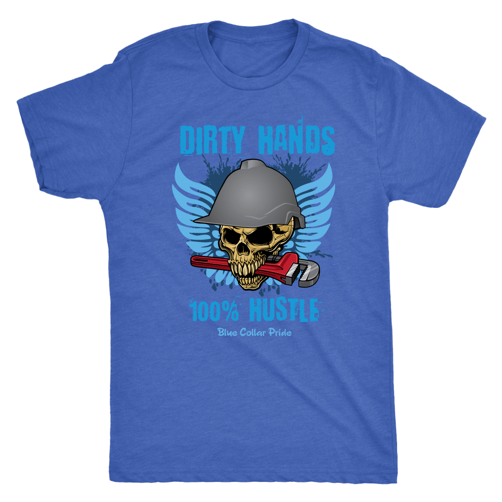 Dirty Hands Skull Wings