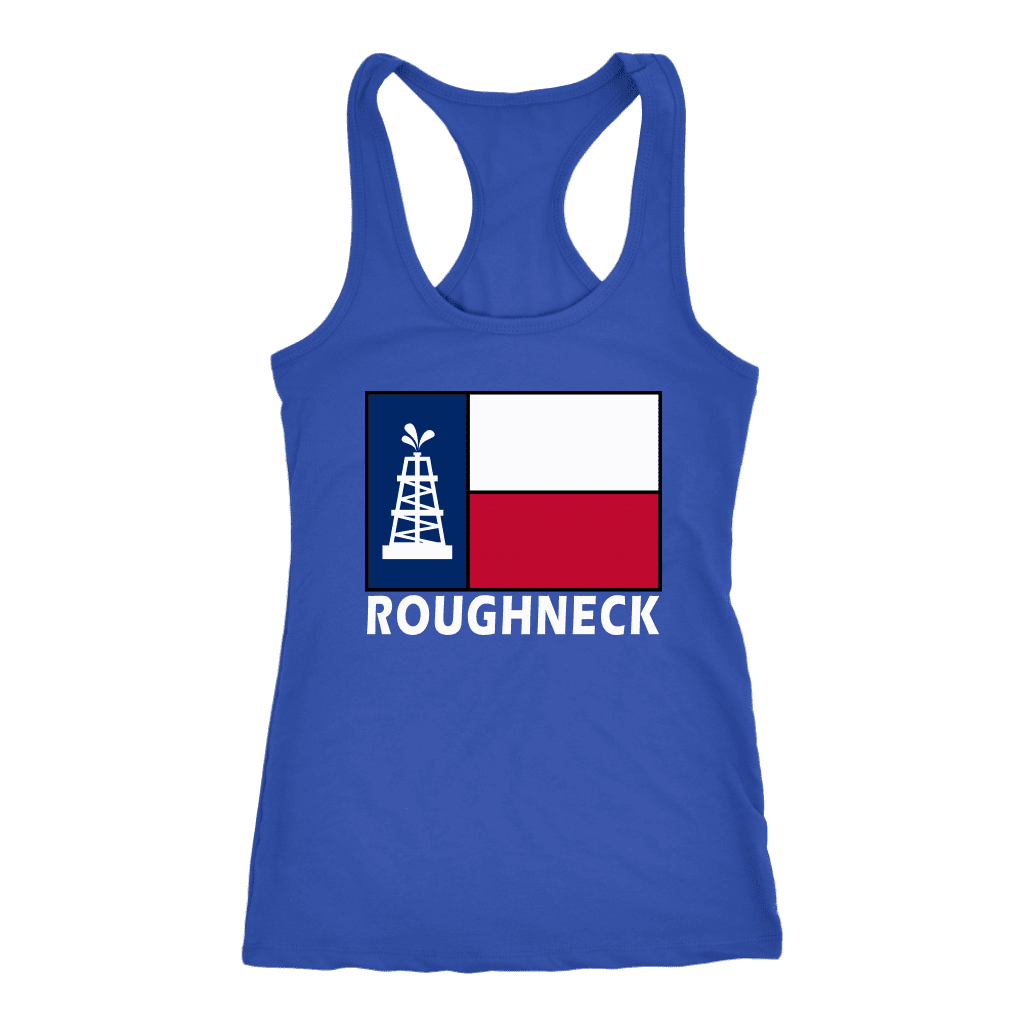 Texas Flag Oil Rig