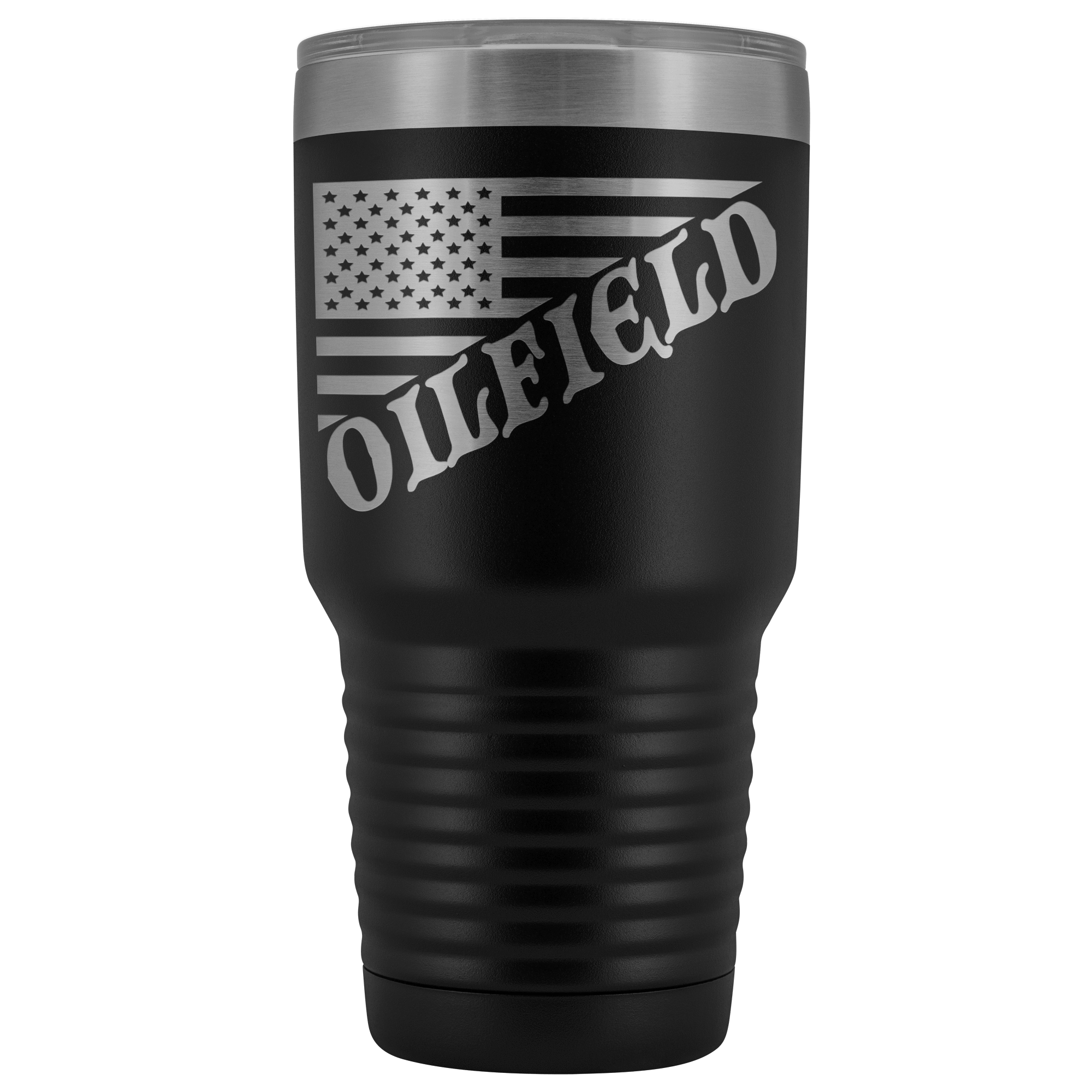 American Oilfield Diagonal Flag  30 oz Tumbler