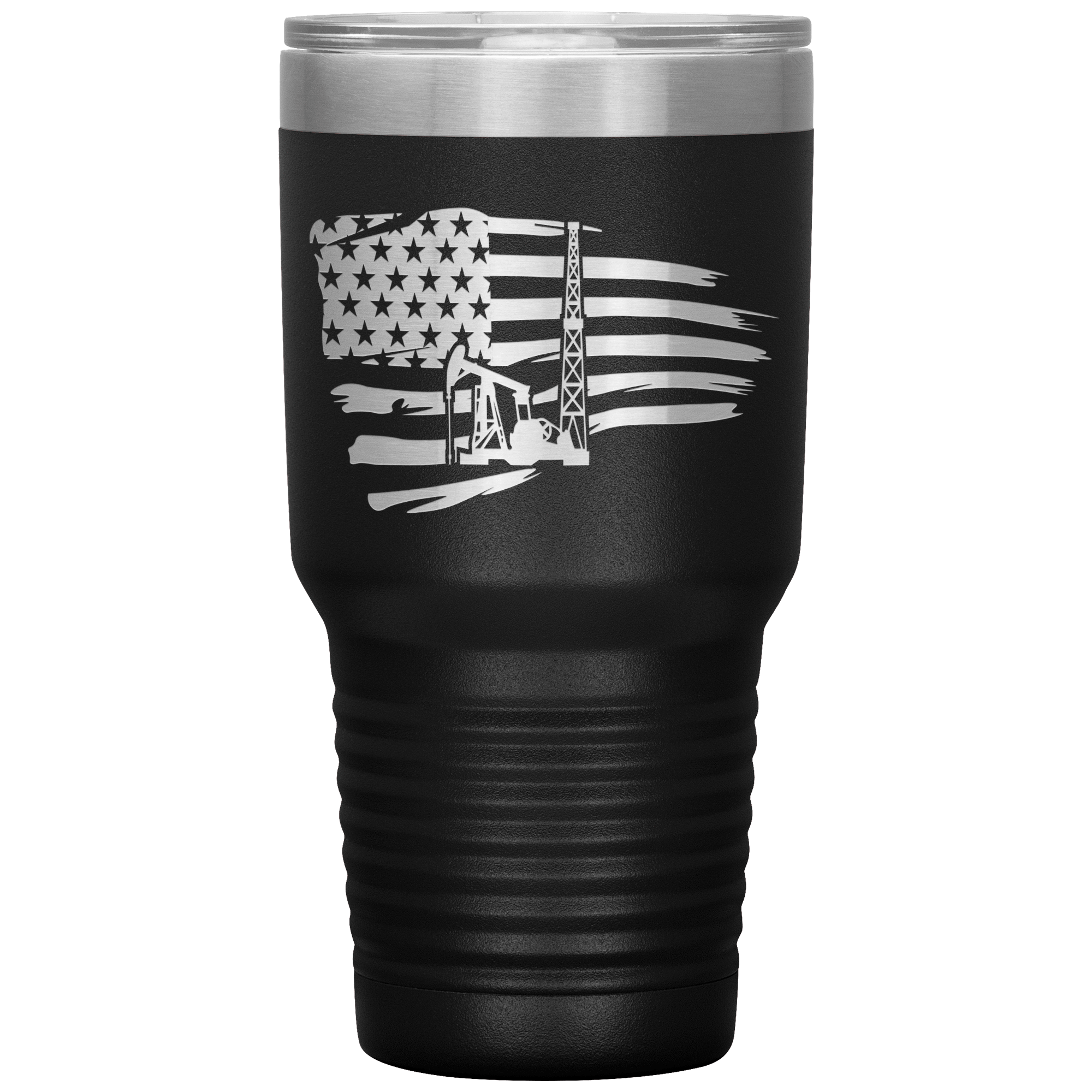 American Oilfield Pumpjack 30oz Tumbler