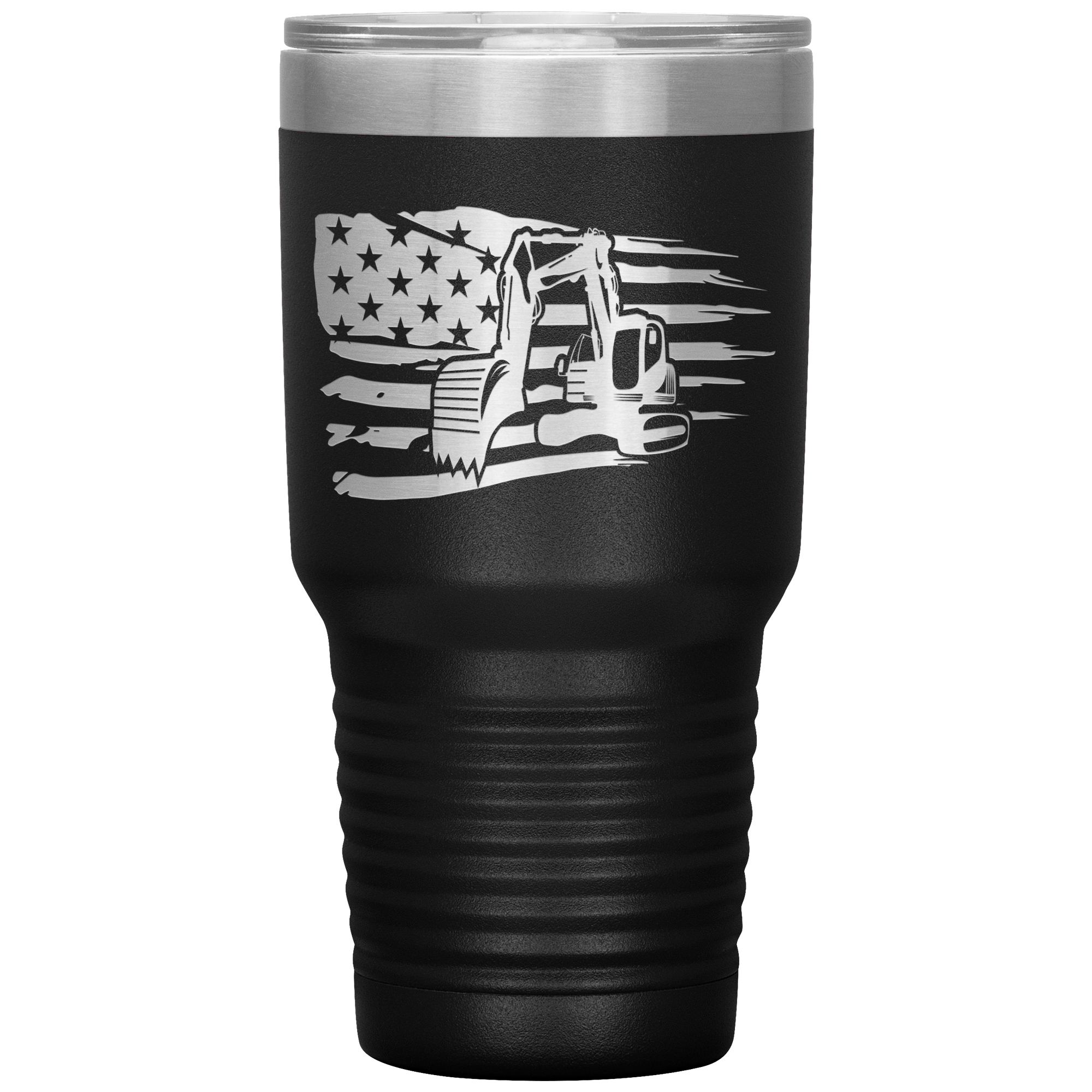 American Pipeline Horizontal Flag 30 oz Tumbler