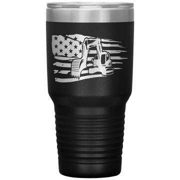 American Pipeline Horizontal Flag 30 oz Tumbler