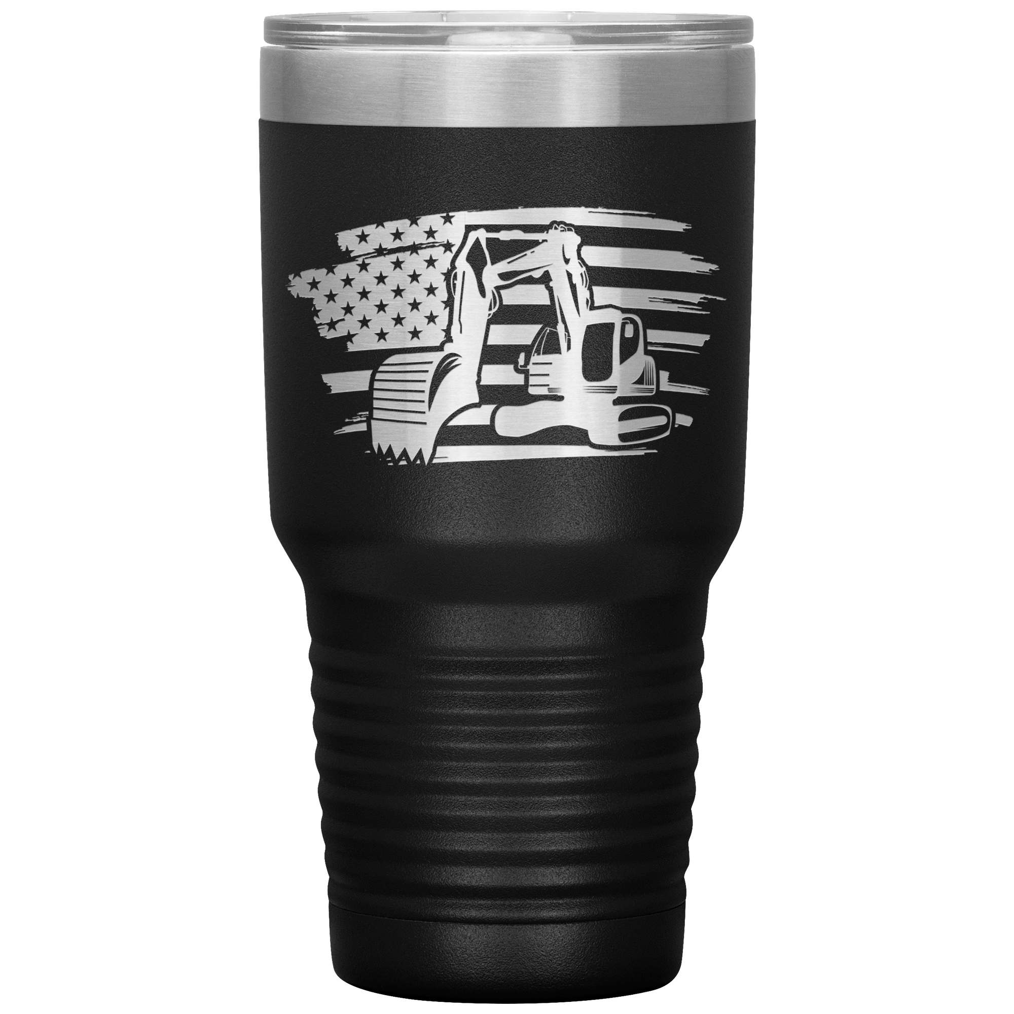 American Pipeliner Horizontal Flag 30 oz Tumbler