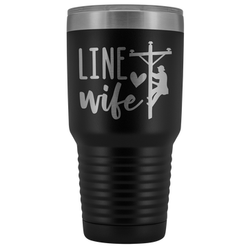 Lineman Wife 30 oz Tumbler