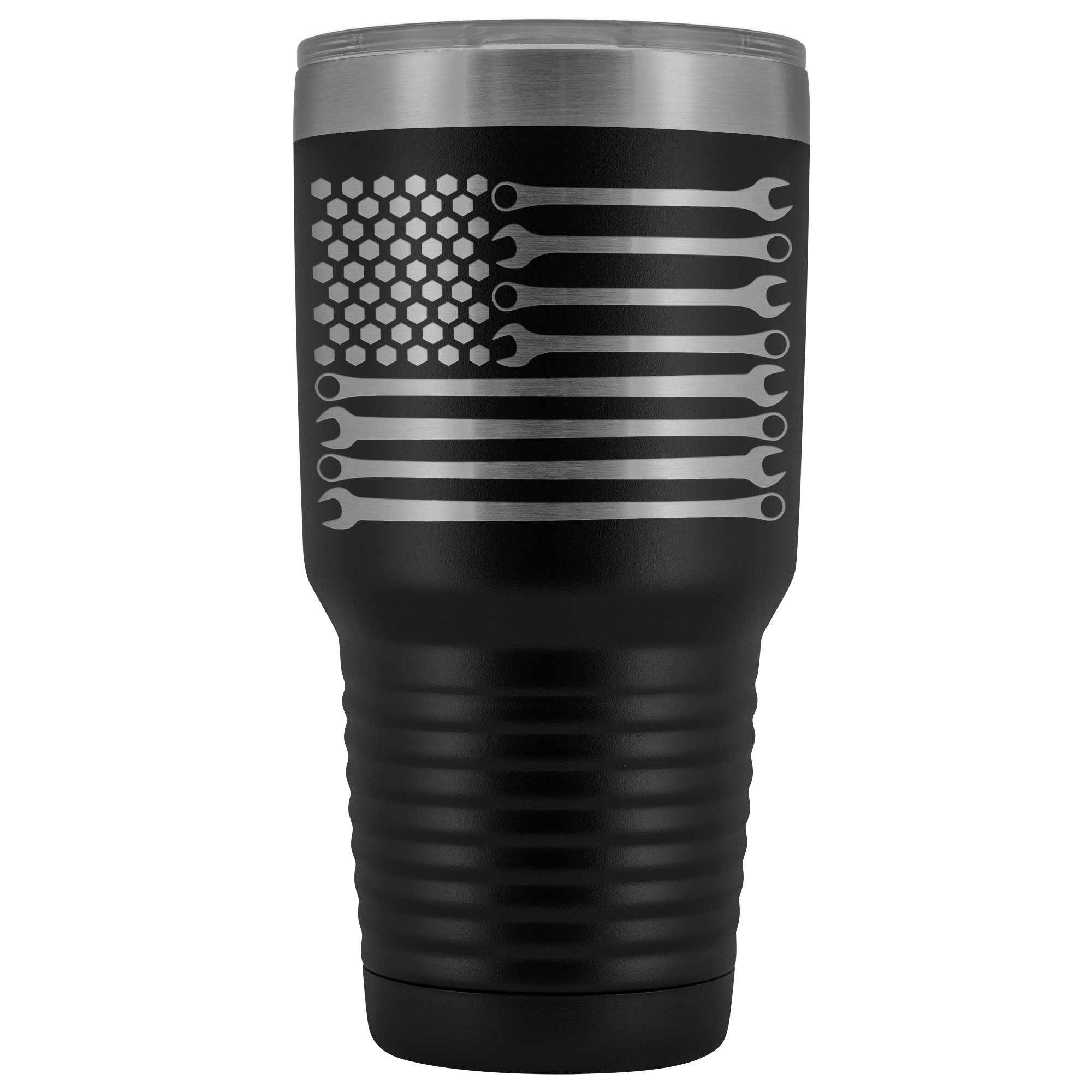 Mechanic Wrench American Flag