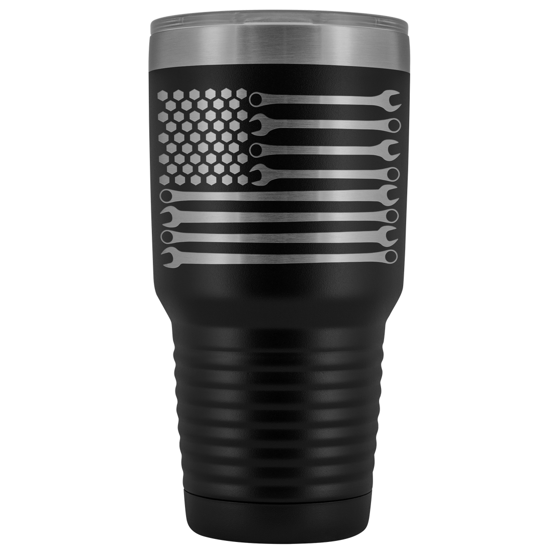 Mechanic Wrench American Flag