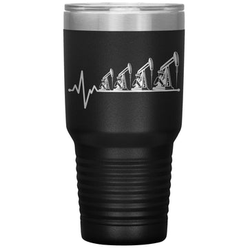 Oilfield Heartbeat Tumbler
