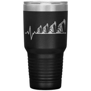 Oilfield Heartbeat Tumbler