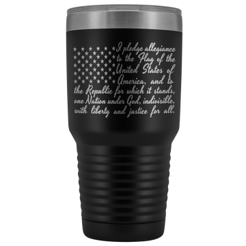 Pledge of Allegiance 30oz Tumbler