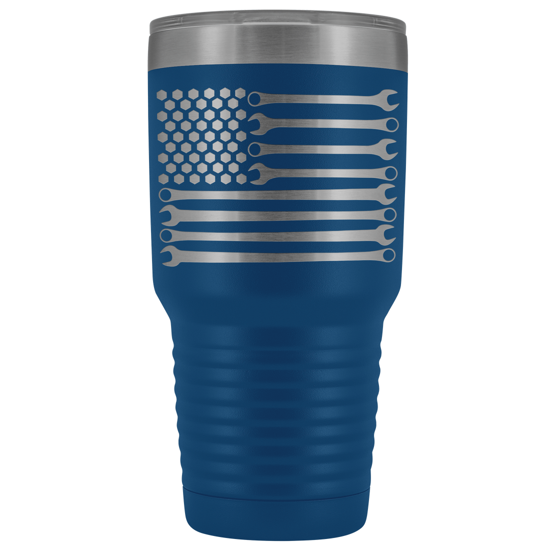Mechanic Wrench American Flag