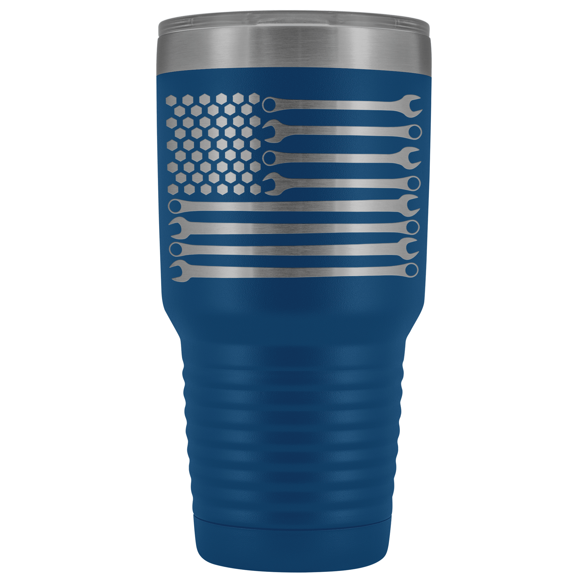 Mechanic Wrench American Flag