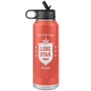 Lone Star Diver 32oz Water Bottle