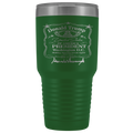 Donald Trump Whiskey Label with Signature 30 oz Tumbler