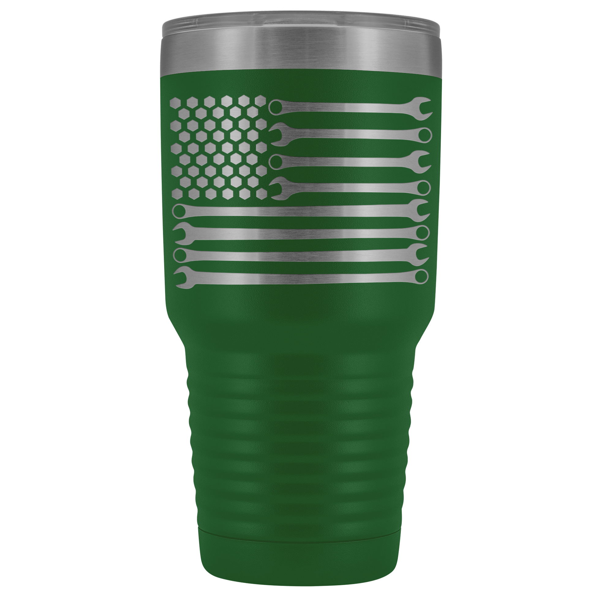 Mechanic Wrench American Flag