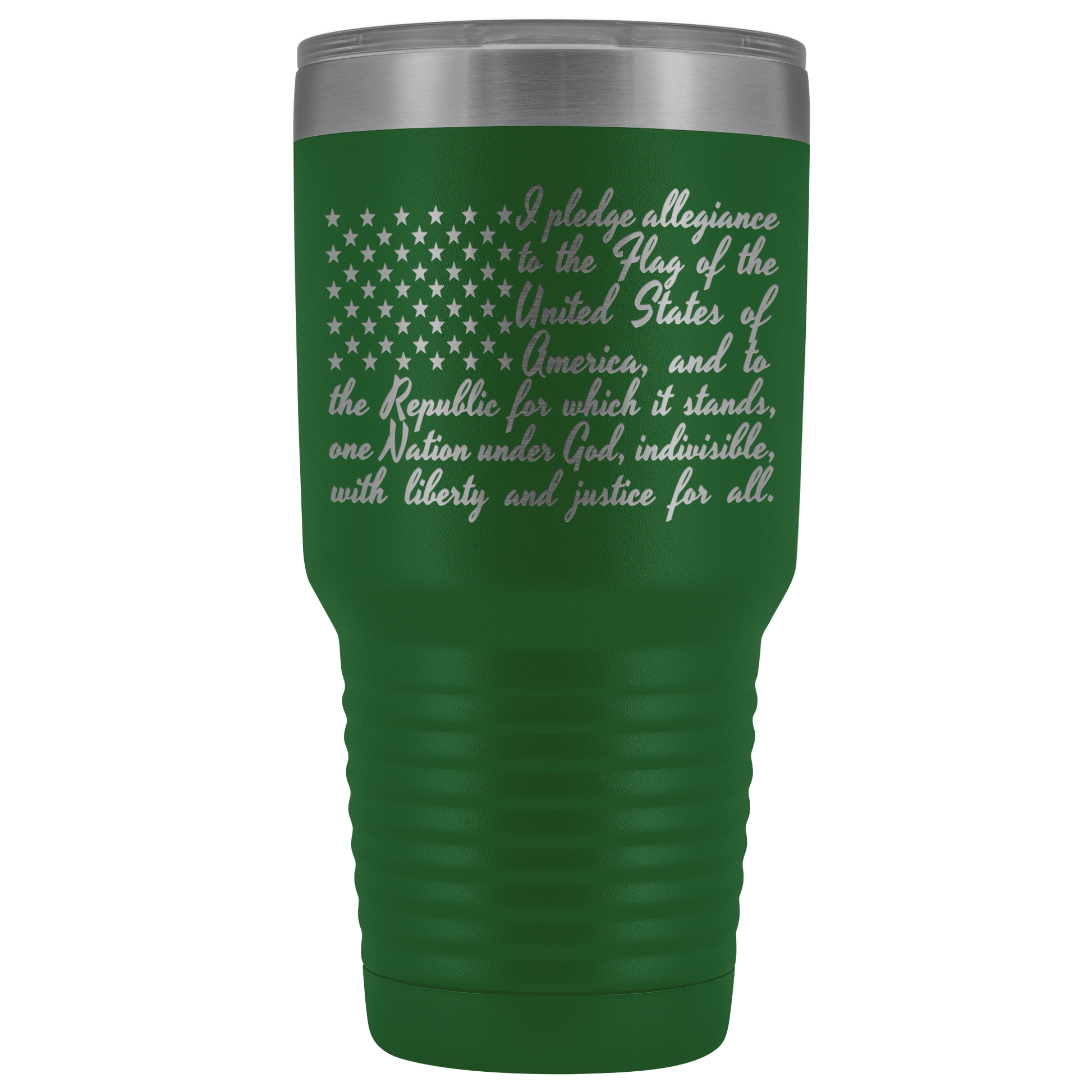 Pledge of Allegiance 30oz Tumbler