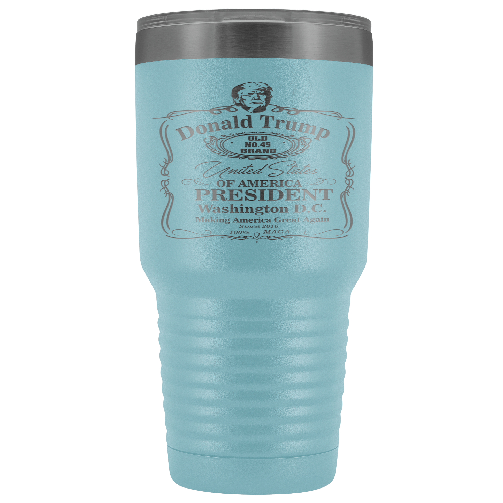 Donald Trump Whiskey Label 30 oz Tumbler