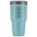 Donald Trump Whiskey Label with Signature 30 oz Tumbler