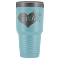 Oilfield Wife Heart - Tumbler 30oz