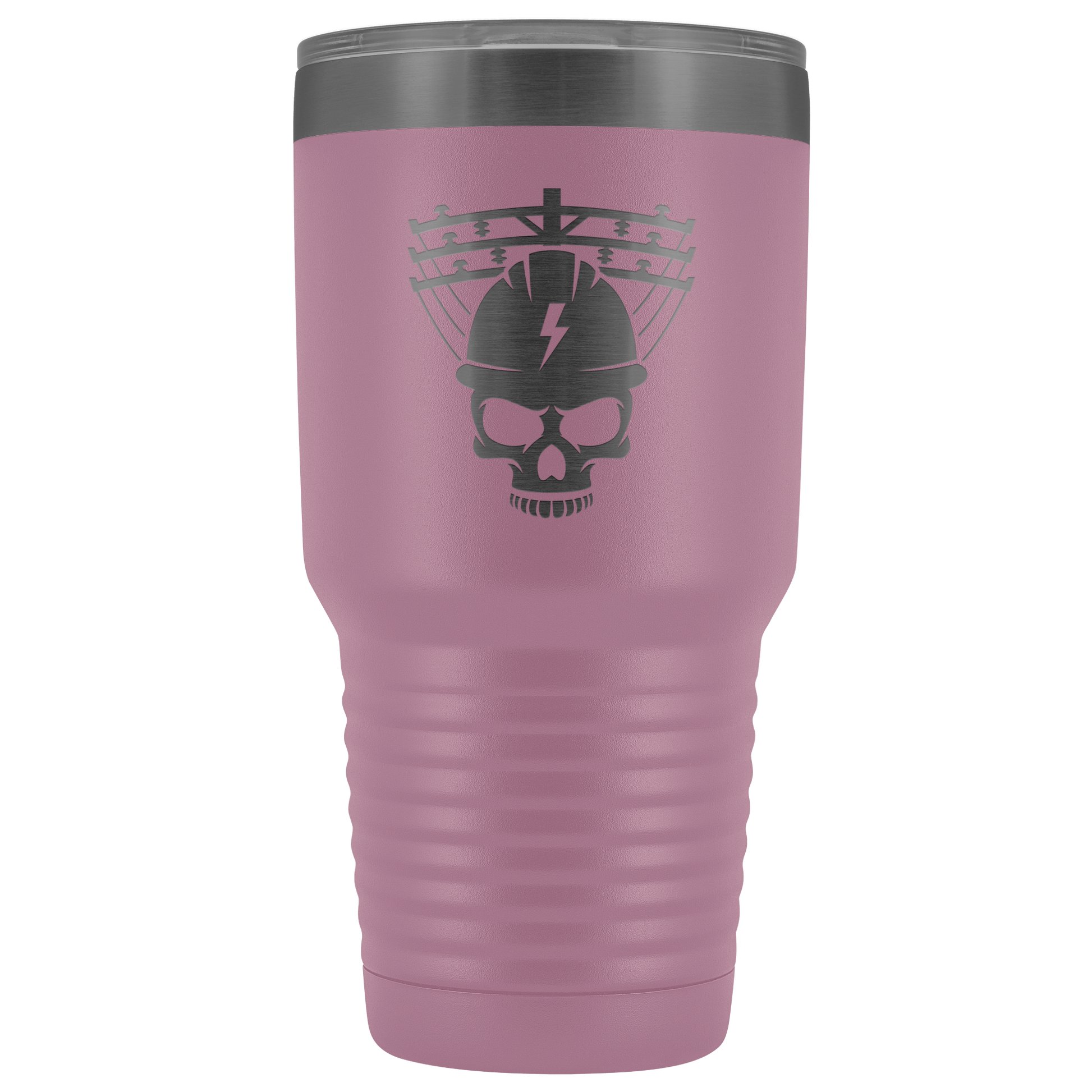 Lineman Skull 30 oz Tumbler