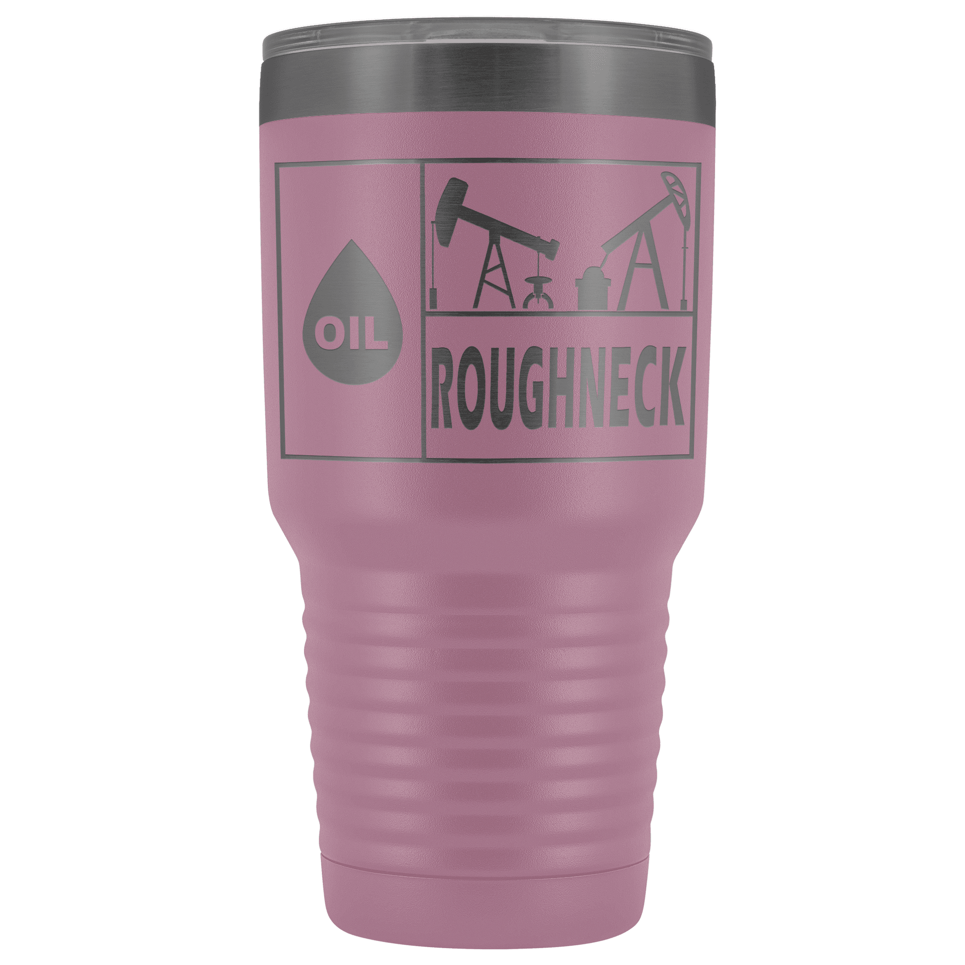 Texas Roughneck Oil Rig Tumbler