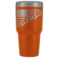 American Oilfield Diagonal Flag  30 oz Tumbler
