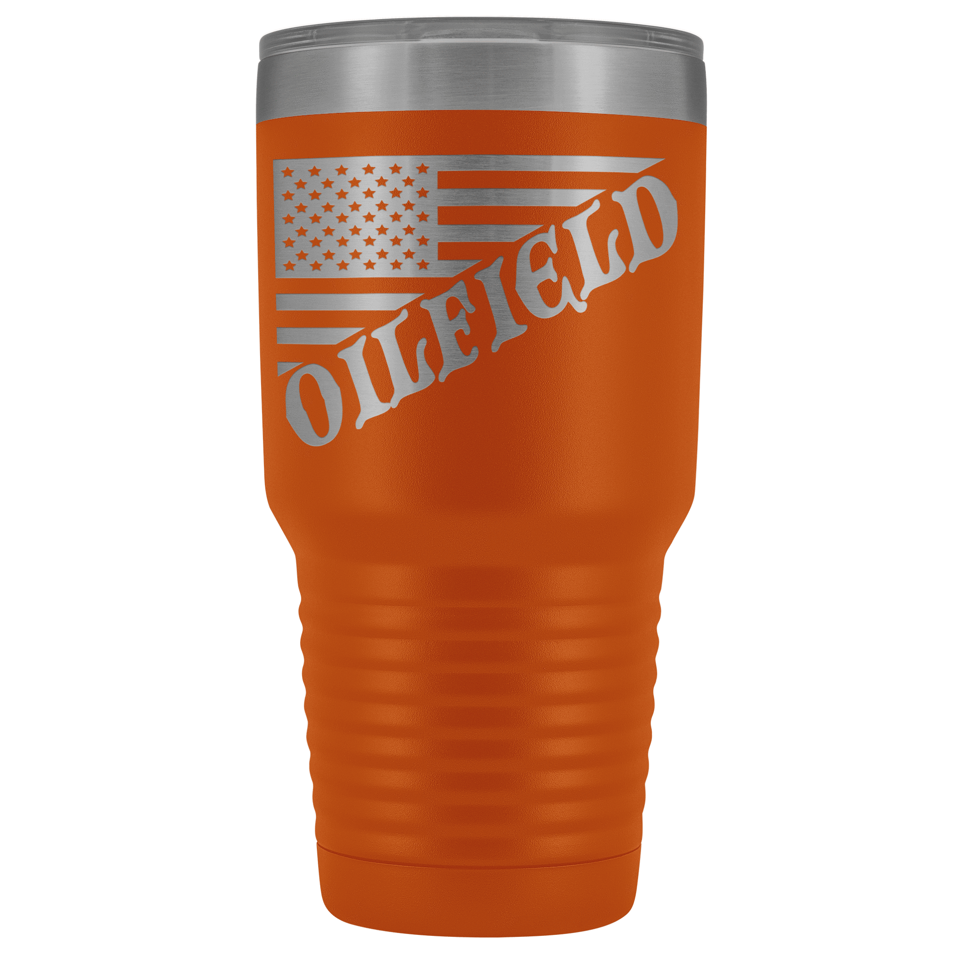 American Oilfield Diagonal Flag  30 oz Tumbler