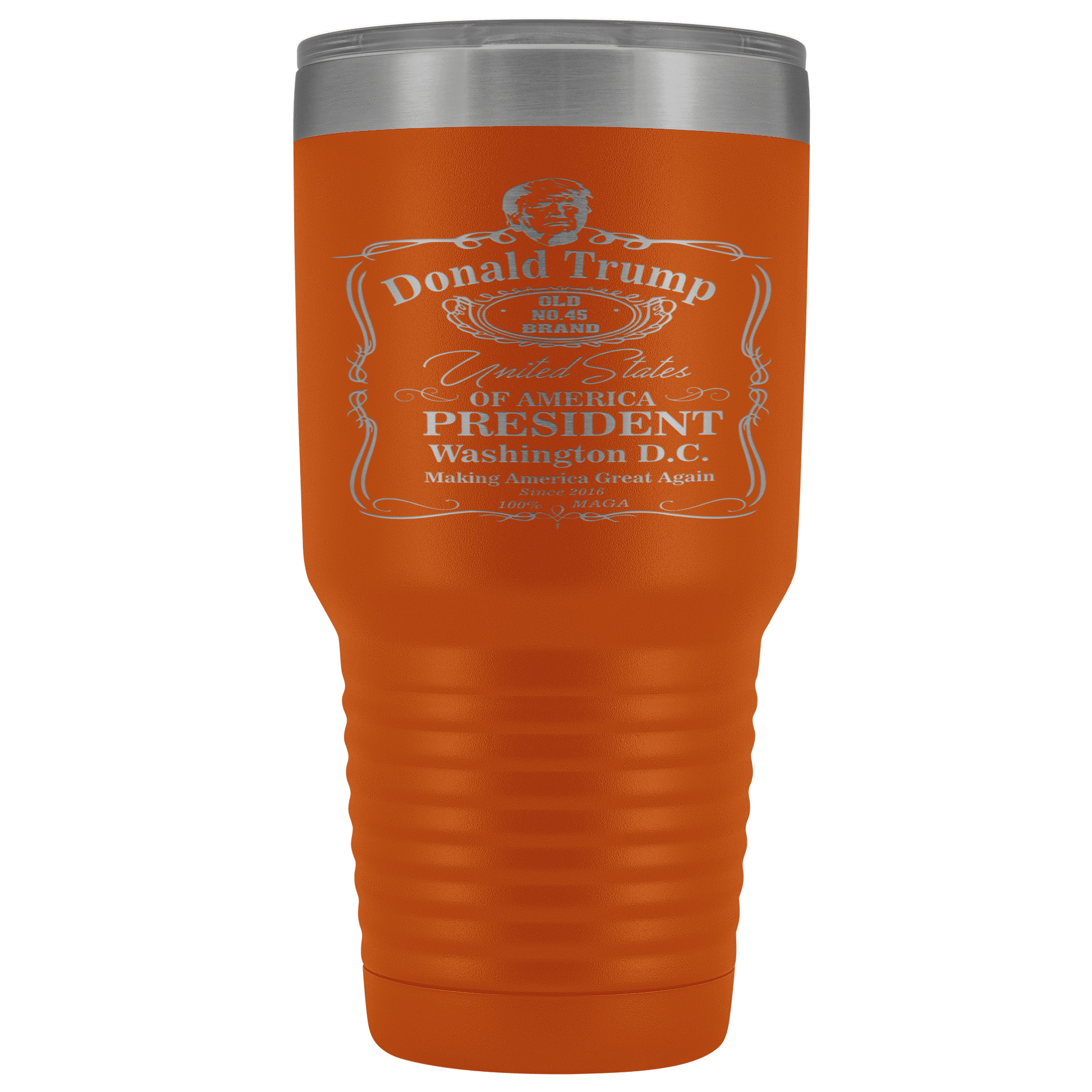 Donald Trump Whiskey Label 30 oz Tumbler