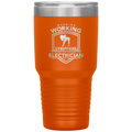 Electrician - Warning Working with Strippers Tumbler