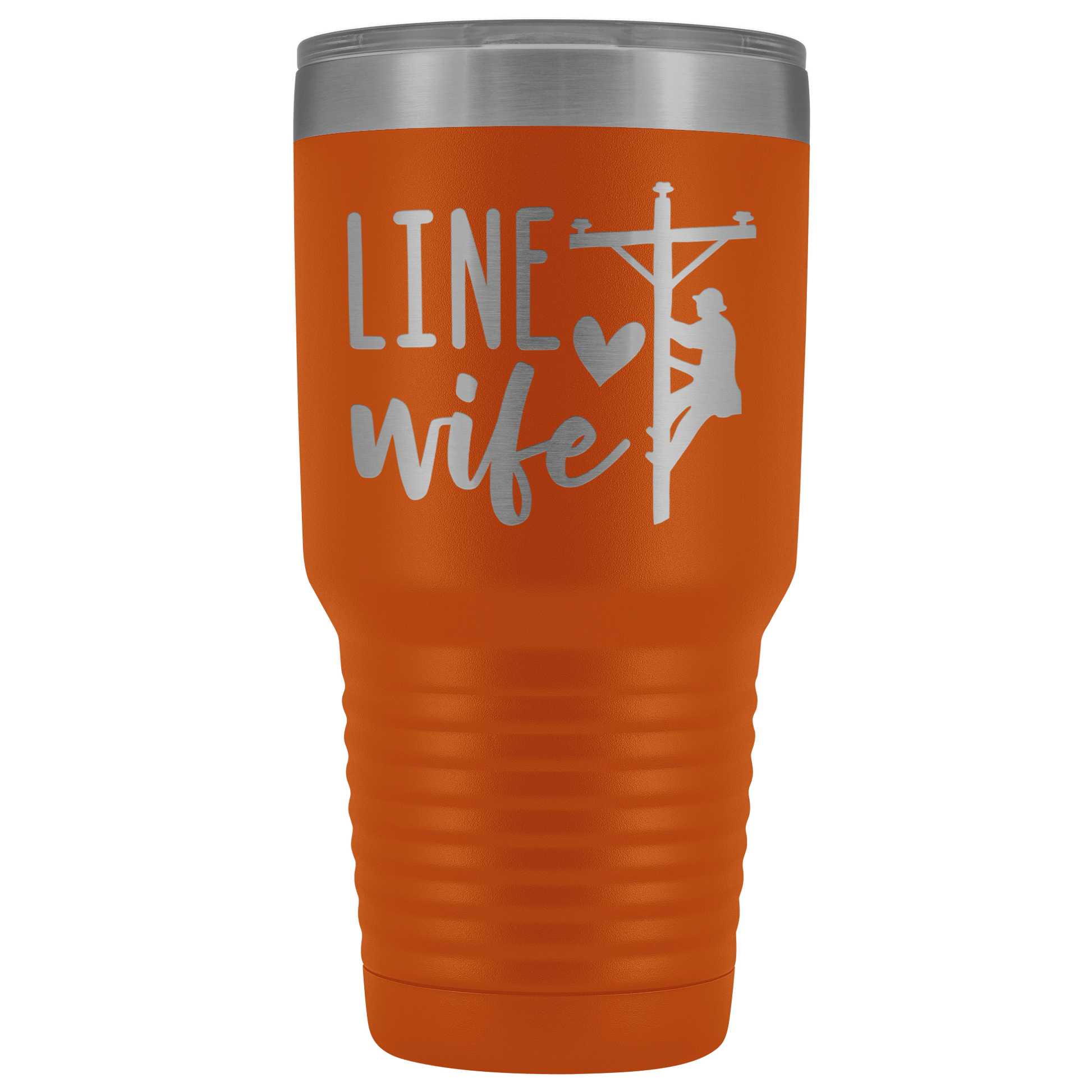 Lineman Wife 30 oz Tumbler