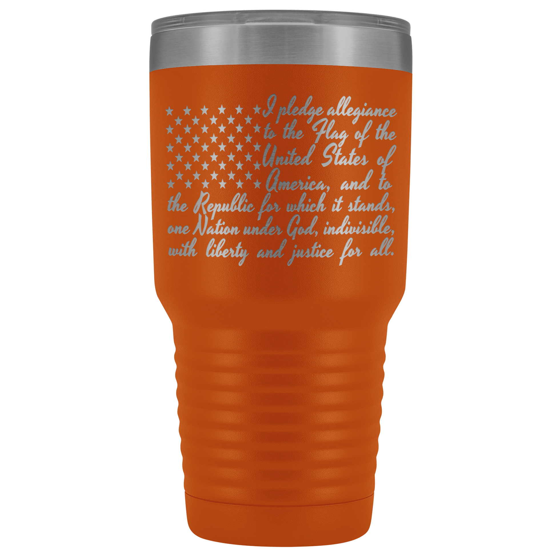 Pledge of Allegiance 30oz Tumbler