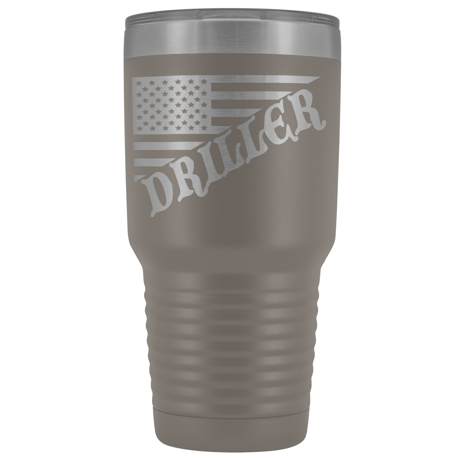 American Driller Diagonal Tumbler 30oz