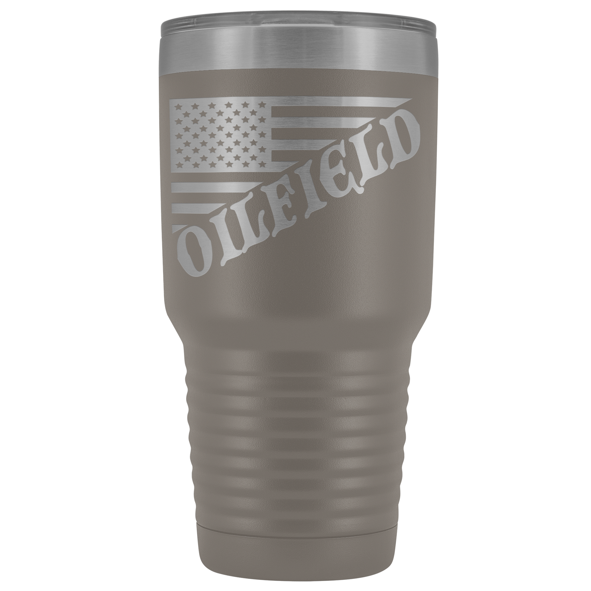 American Oilfield Diagonal Flag  30 oz Tumbler