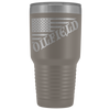 American Oilfield Diagonal Flag  30 oz Tumbler