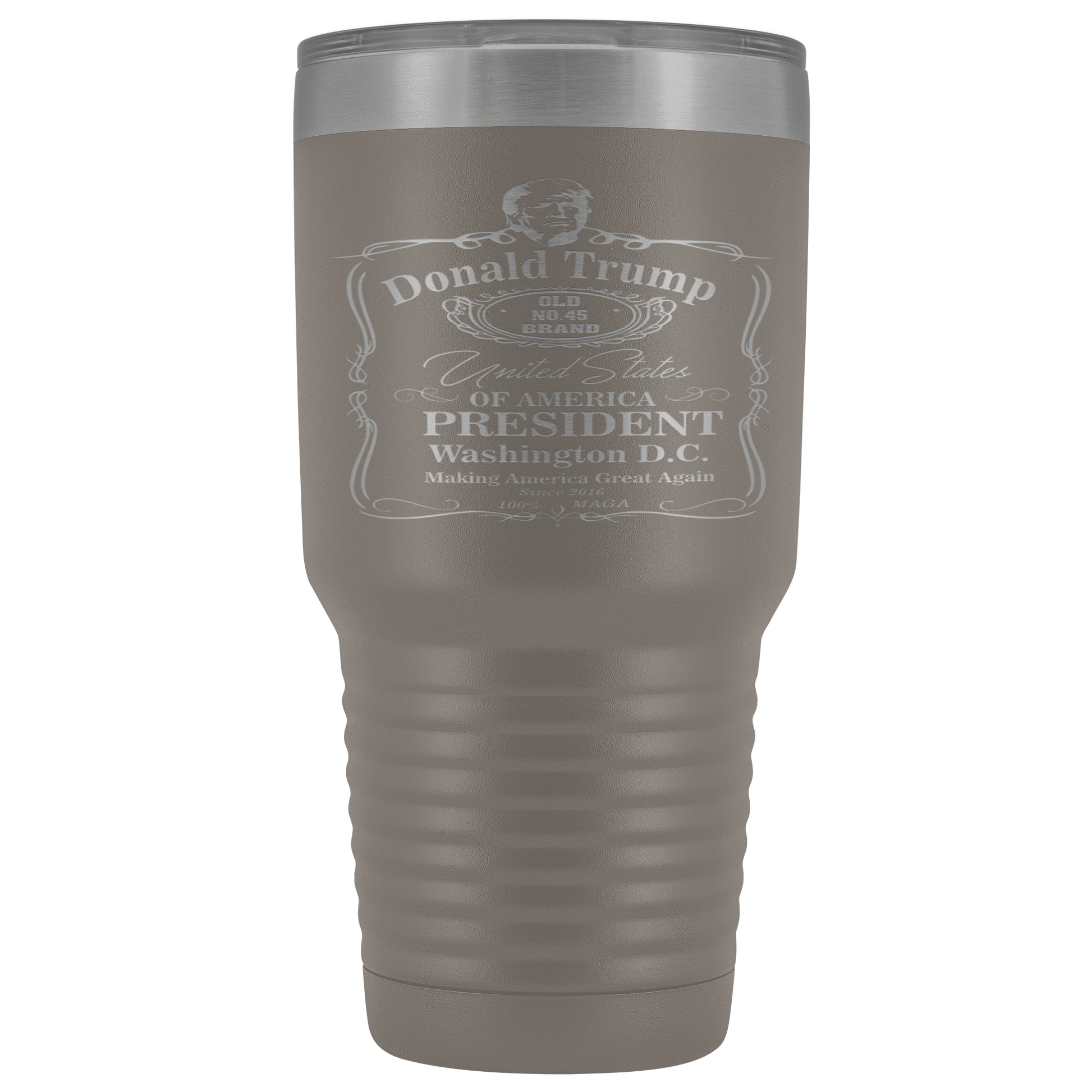 Donald Trump Whiskey Label 30 oz Tumbler