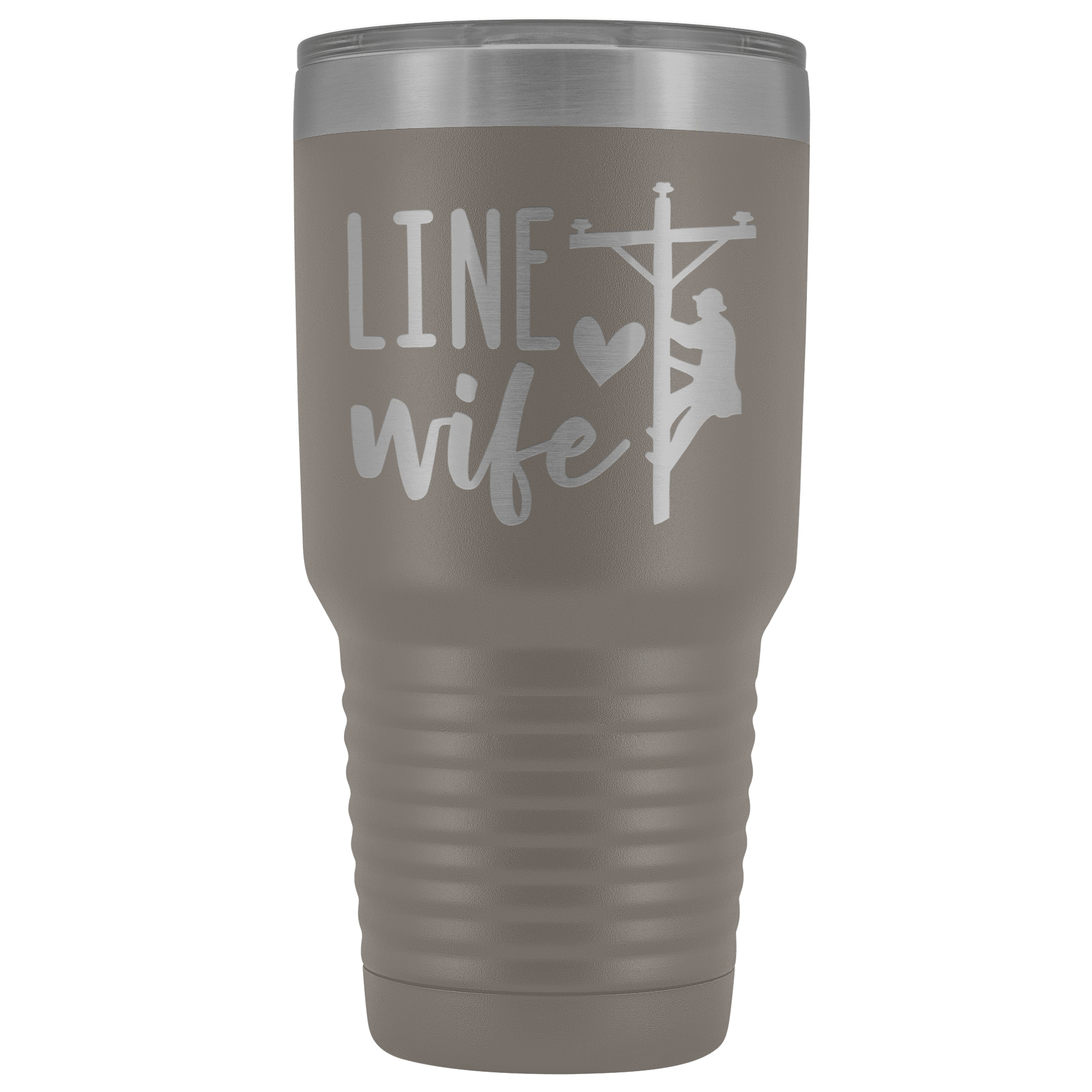 Lineman Wife 30 oz Tumbler