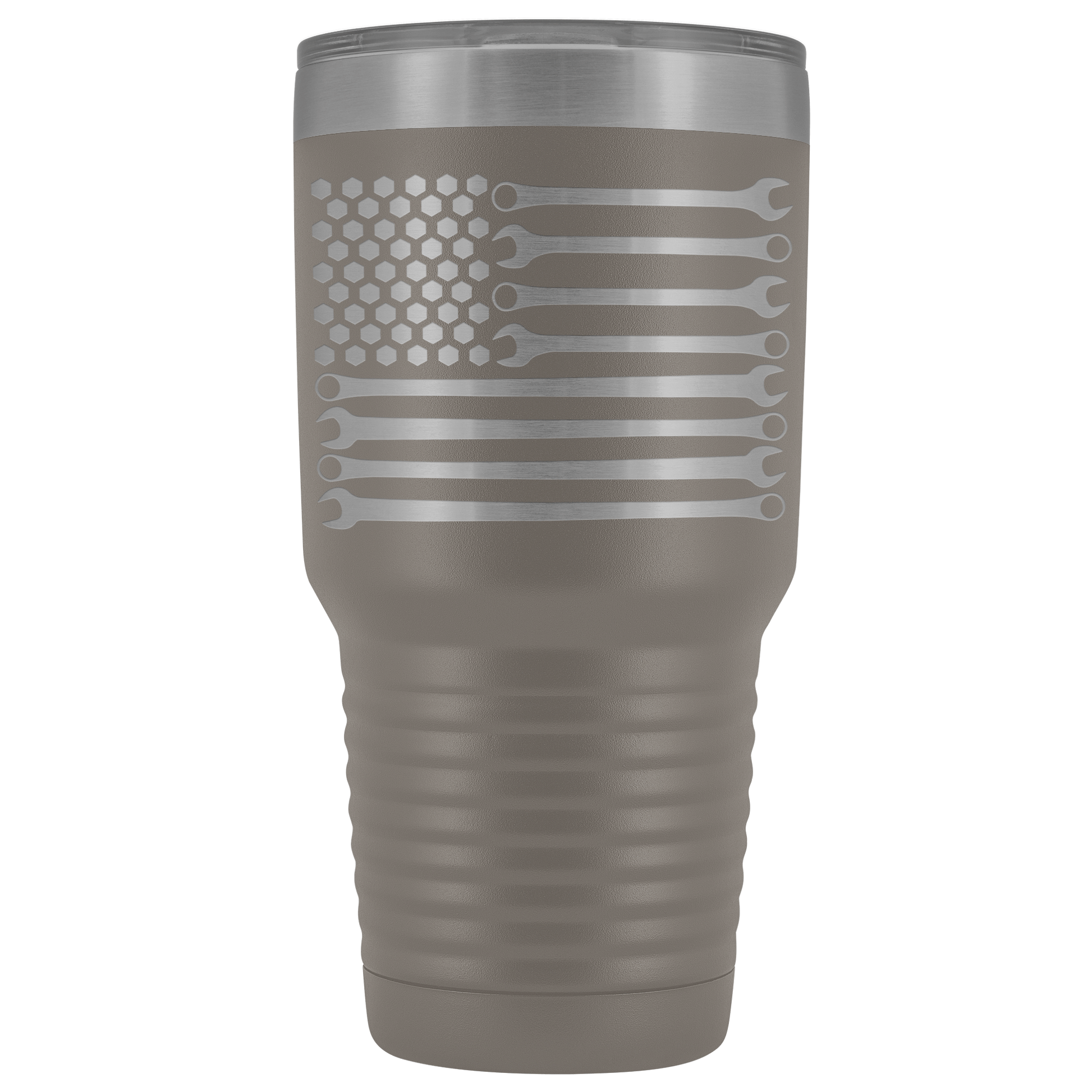 Mechanic Wrench American Flag