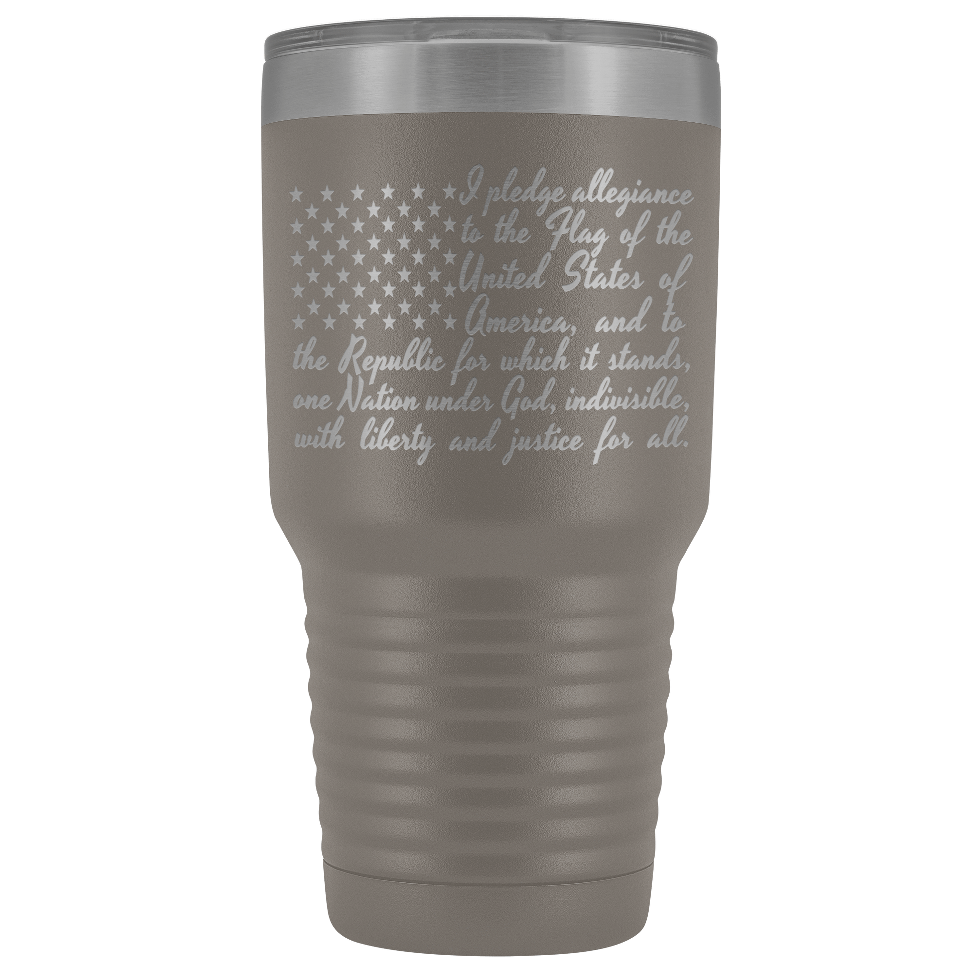 Pledge of Allegiance 30oz Tumbler