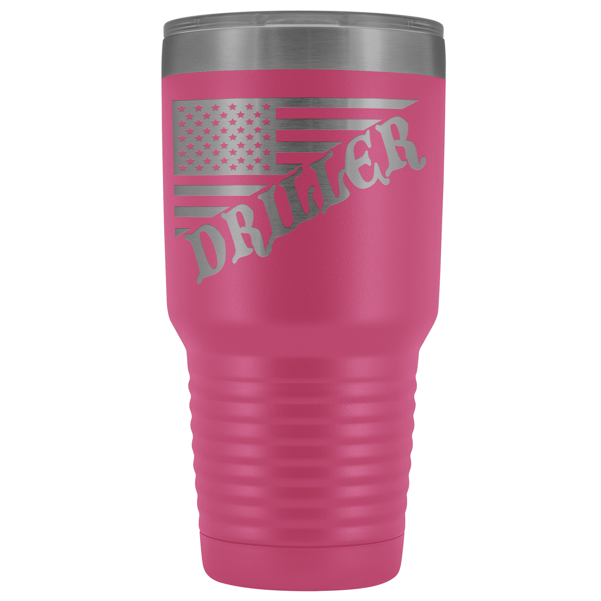 American Driller Diagonal Tumbler 30oz