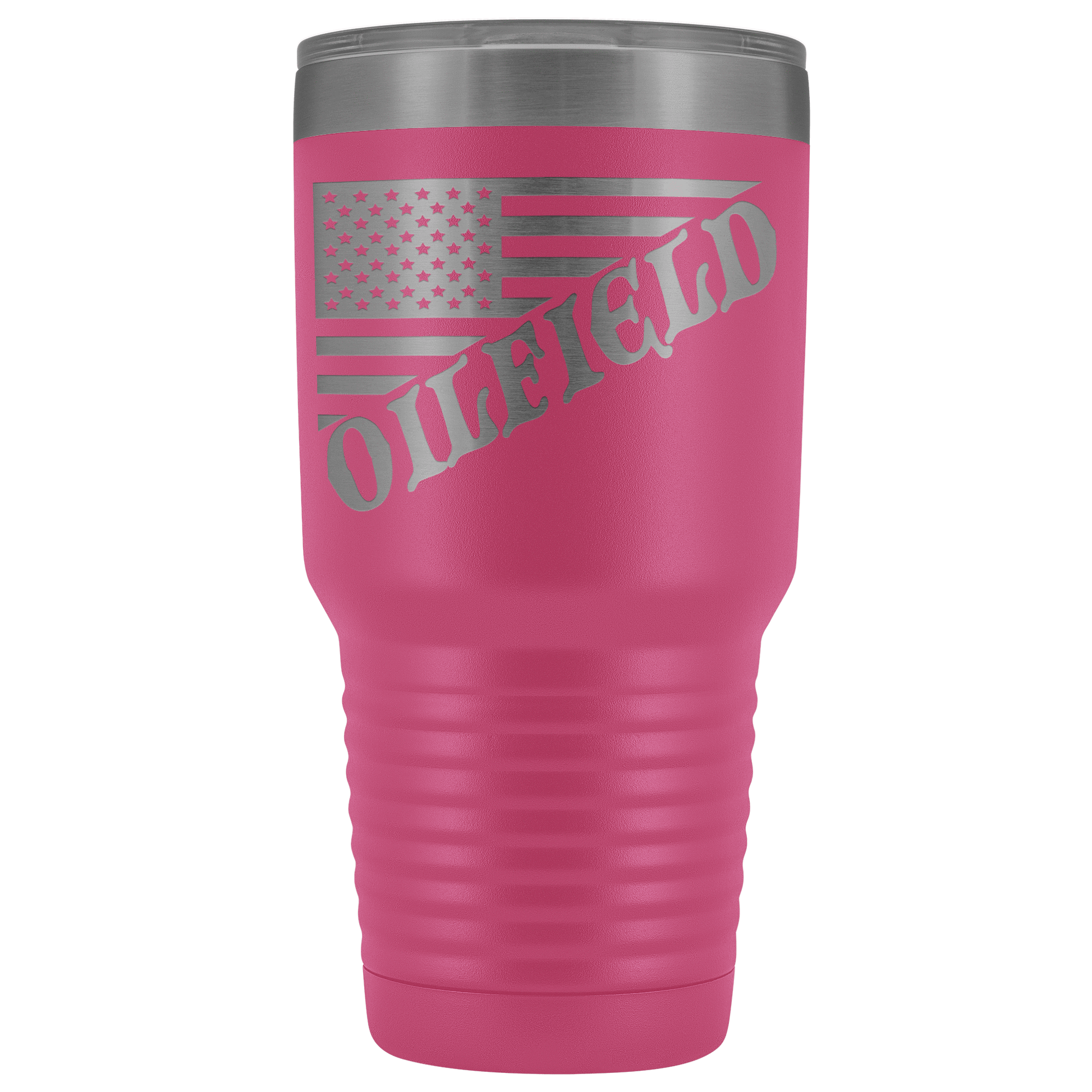 American Oilfield Diagonal Flag  30 oz Tumbler