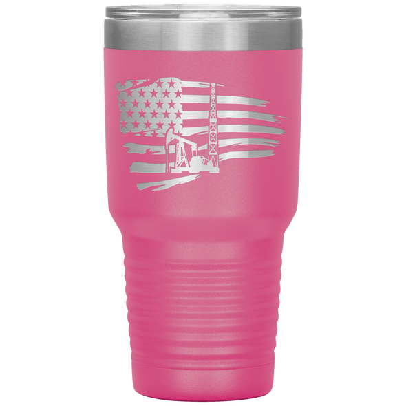 American Oilfield Pumpjack 30oz Tumbler