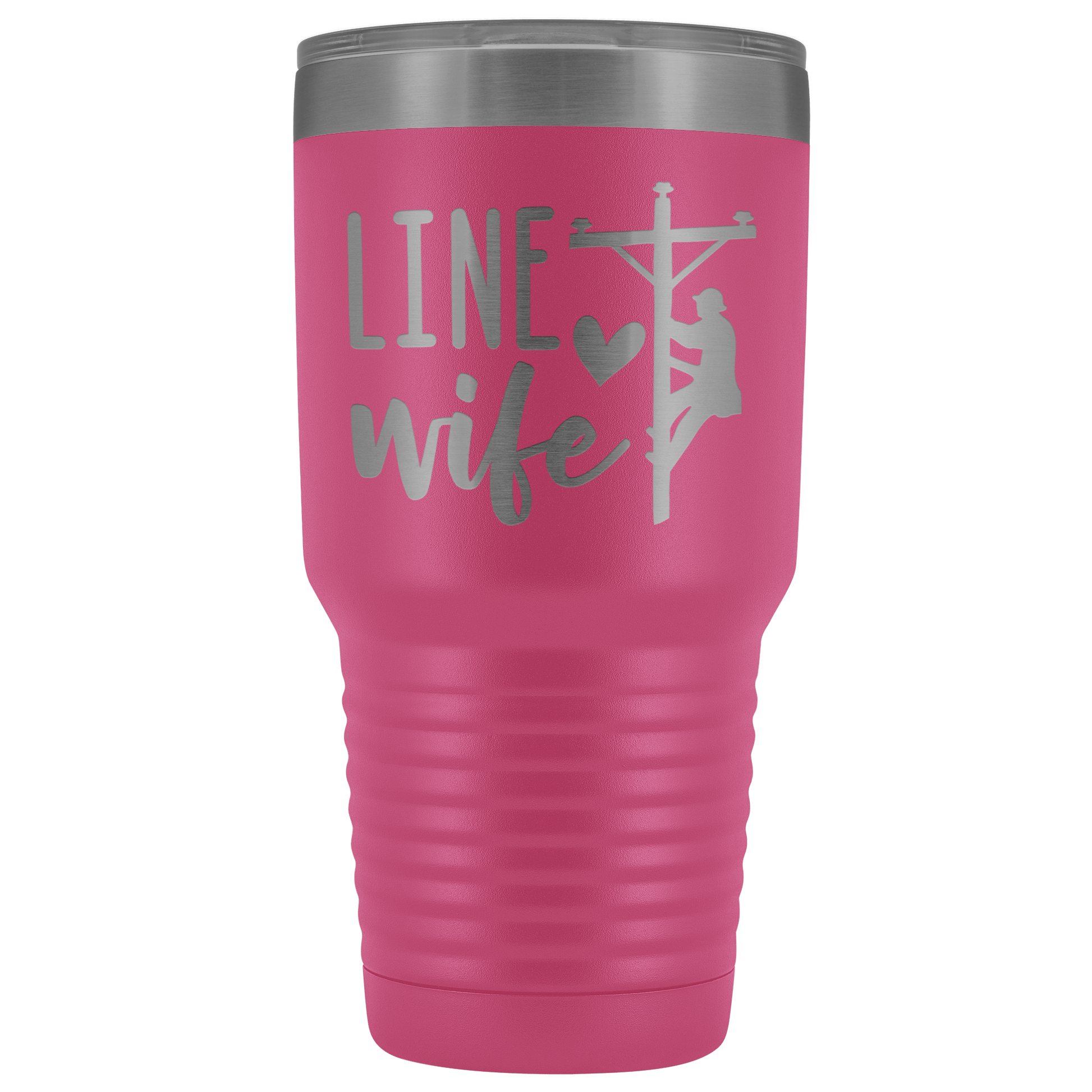 Lineman Wife 30 oz Tumbler