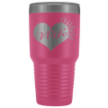 Oilfield Wife Heart - Tumbler 30oz