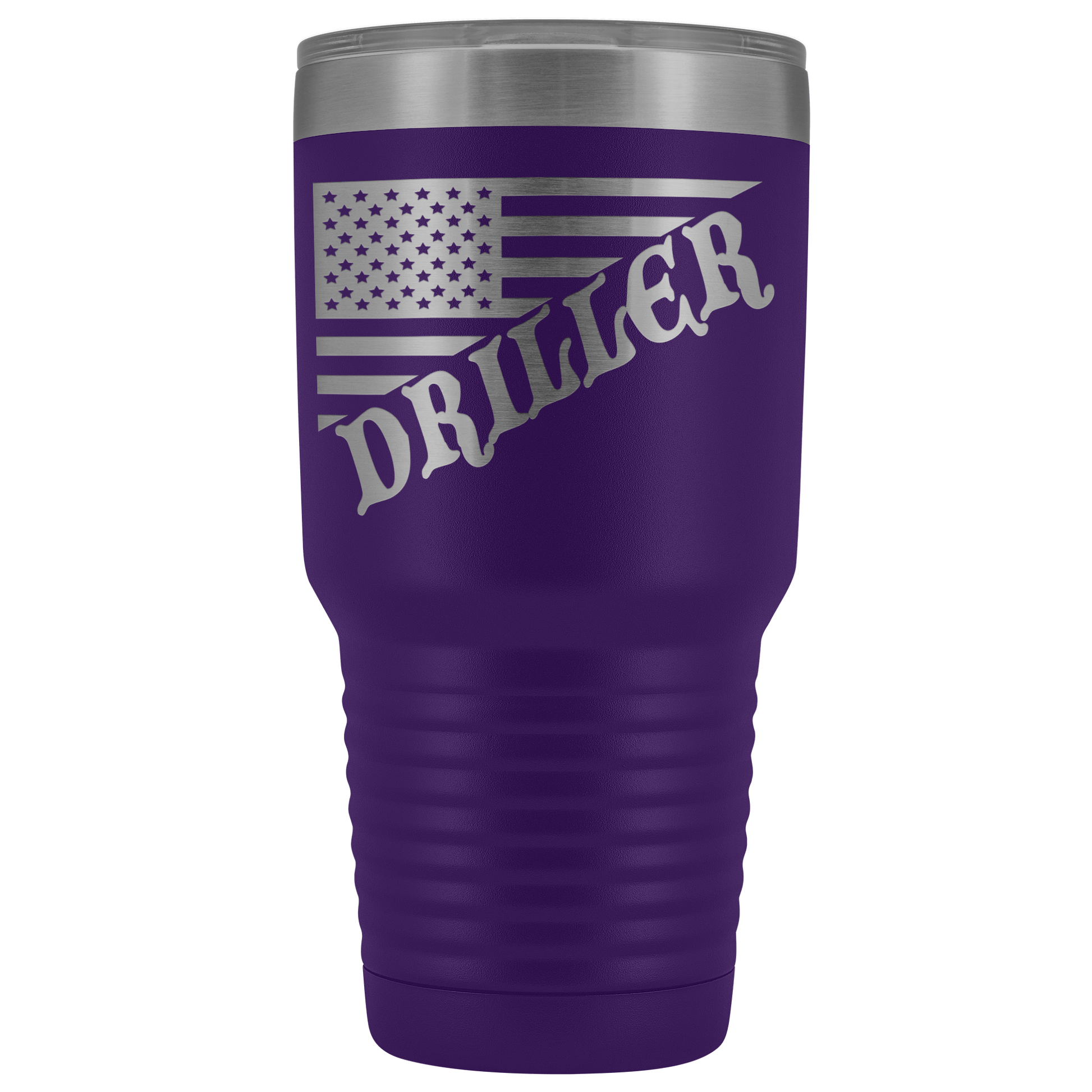 American Driller Diagonal Tumbler 30oz