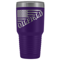 American Oilfield Diagonal Flag  30 oz Tumbler