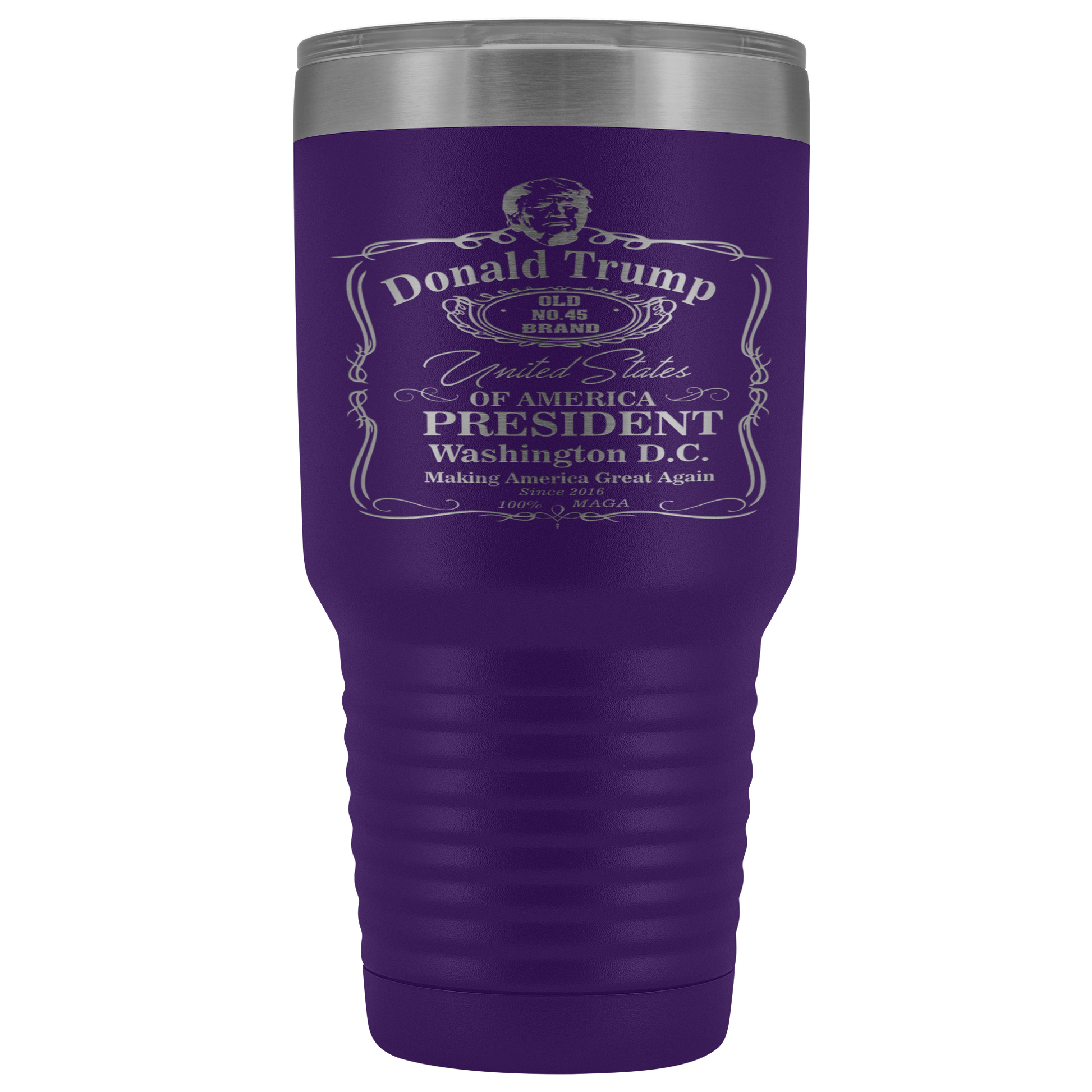 Donald Trump Whiskey Label 30 oz Tumbler