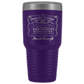 Donald Trump Whiskey Label with Signature 30 oz Tumbler