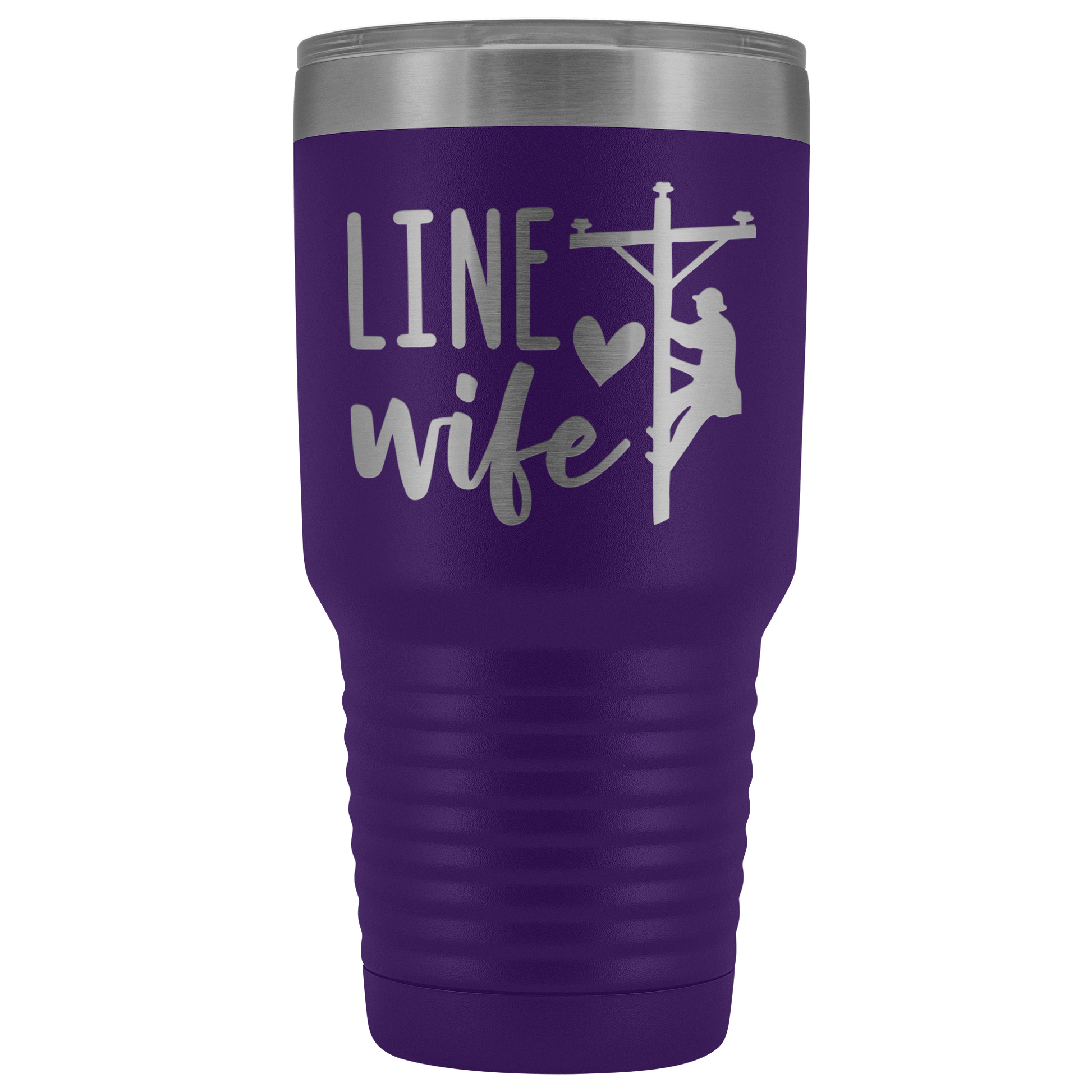 Lineman Wife 30 oz Tumbler